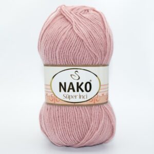 Пряжа Nako Super inci 10275 пудра