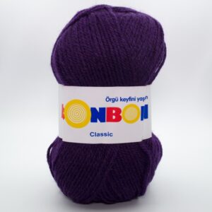 Пряжа Nako Bonbon Classic 98232 темно-фиолетовый