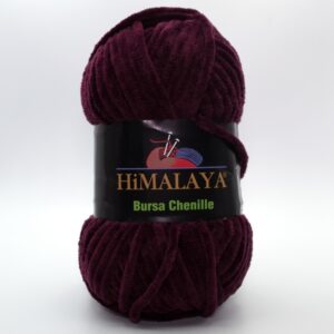 Пряжа Himalaya Bursa Chenille бордово-фиолетовый