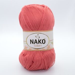Пряжа Nako Solare 11245 корал