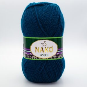 Пряжа Nako Astra 10328 петроль