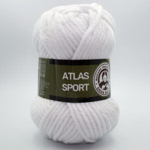 Пряжа Madame Tricote Atlas Sport 000 білий