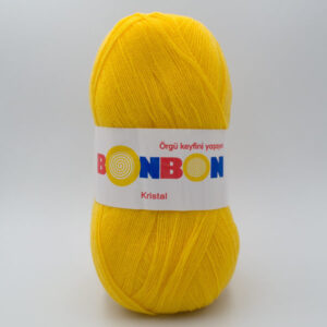 Пряжа Nako Bonbon Kristal 98217 желтый