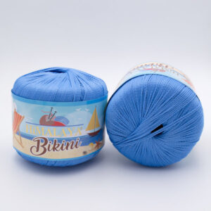 Пряжа  Himalaya Bikini 80608 сине-голубой