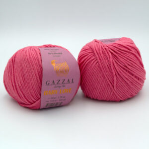 Пряжа Gazzal Baby Love 1612 коралловый