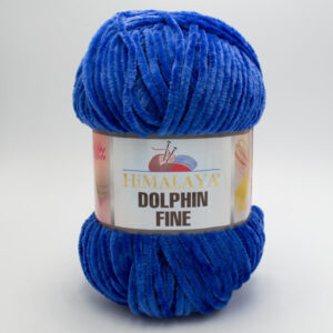 Пряжа плюшева Himalaya Dolphin Fine 80503 синій