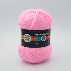 Пряжа Nako Bonbon Lisa 98588 рожевий