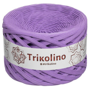 Пряжа трикотажная Trikolino 100м 7-9мм Сирень 400228