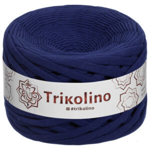 Пряжа трикотажная Trikolino 100м 7-9мм Индиго 420271