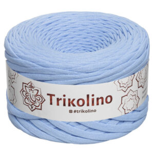 Пряжа трикотажная Trikolino 100м 7-9мм Васильковый 421504