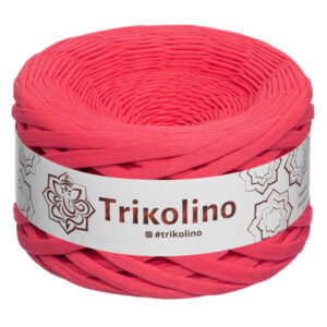 Пряжа трикотажна Trikolino 100м 7-9мм Корал 428776