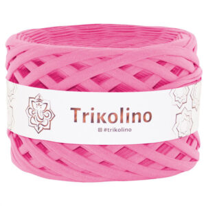 Пряжа трикотажная Trikolino 100м 7-9мм Сахарная Роза 200502