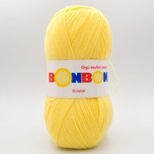 Пряжа Nako Bonbon Kristal 98210 светло-желтый