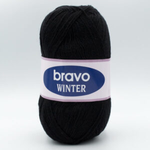 Пряжа Bravo Winter 13 чорний