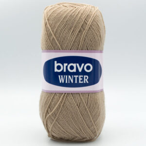 Пряжа Bravo Winter 6215 бежевий