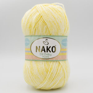 Пряжа Nako Elit Baby Muare 31866 желтый