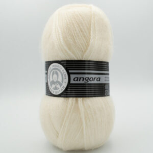 Пряжа Madame Tricote Angora молочный 004