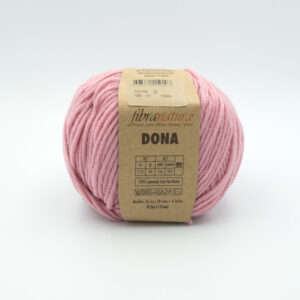 Пряжа Fibranatura Dona 106-12 розовый
