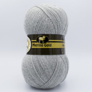Пряжа Madame Tricote Merino Gold 007 серый