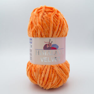 Пряжа плюшева Himalaya Velvet 90016 помаранчевий