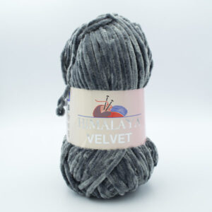 Пряжа плюшева Himalaya Velvet 90020 сірий