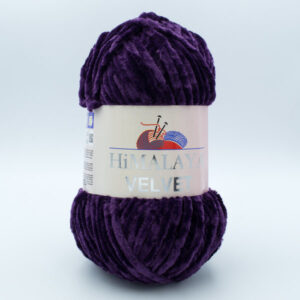 Пряжа плюшева Himalaya Velvet 90028 фіолетовий