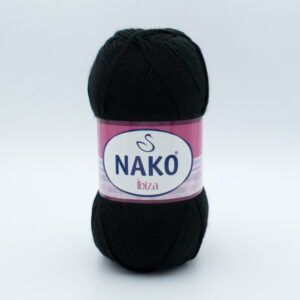 Пряжа Nako Ibiza 217 черный