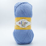 Пряжа Alize Cotton Gold Plus 40 блакитний
