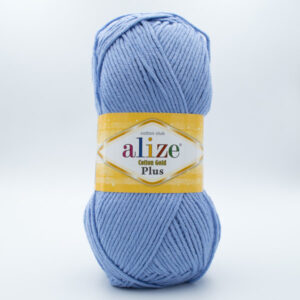 Пряжа Alize Cotton Gold Plus 40 блакитний