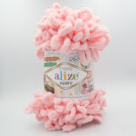 Пряжа Alize Puffy 722 персиковий
