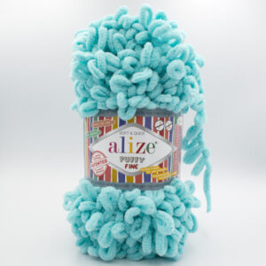 Пряжа Alize Puffy FINE 263 бірюза