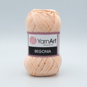 Пряжа YarnArt Begonia 5303 светлый персик