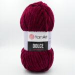 Пряжа YarnArt Dolce 752 бордо