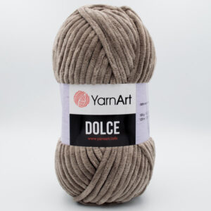 Пряжа YarnArt Dolce 754 серо-коричневый