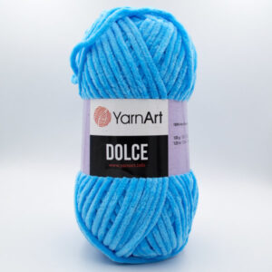 Пряжа YarnArt Dolce 758 блакитна бірюза