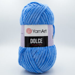 Пряжа YarnArt Dolce 777 яскравий блакитний