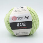 Пряжа YarnArt Jeans 11 светлый салат