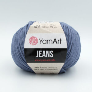 Пряжа YarnArt Jeans 68 джинсовый