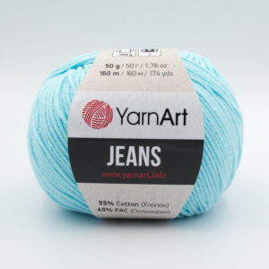 Пряжа YarnArt Jeans 76 ніжна бірюза