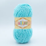 Пряжа Alize Softy 128 бирюза