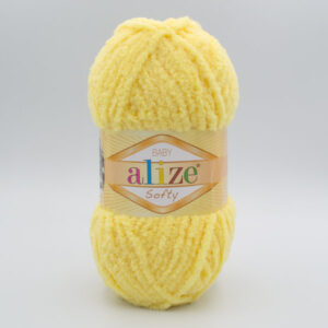 Пряжа Alize Softy 187 жовтий