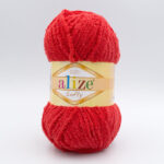 Пряжа Alize Softy 56 червоний
