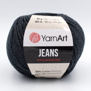 Пряжа YarnArt Jeans 28 графит