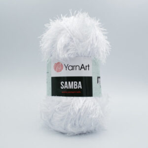 Пряжа YarnArt Samba 501 білий