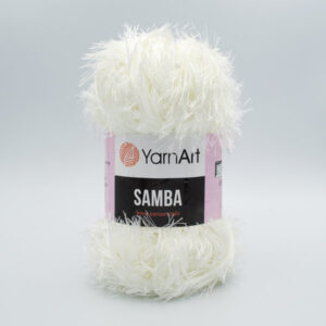 Пряжа YarnArt Samba 830 молочний