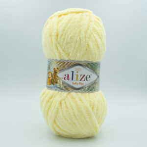 Пряжа Alize Softy Plus 13 пастельний жовтий