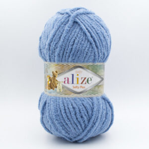 Пряжа Alize Softy Plus 374 джинсовий