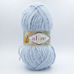 Пряжа Alize Softy Plus 500 серо-голубой