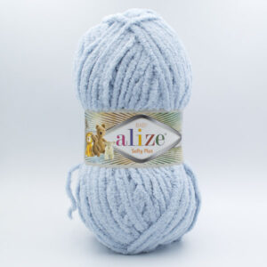 Пряжа Alize Softy Plus 500 сіро-блакитний