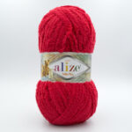 Пряжа Alize Softy Plus 56 красный